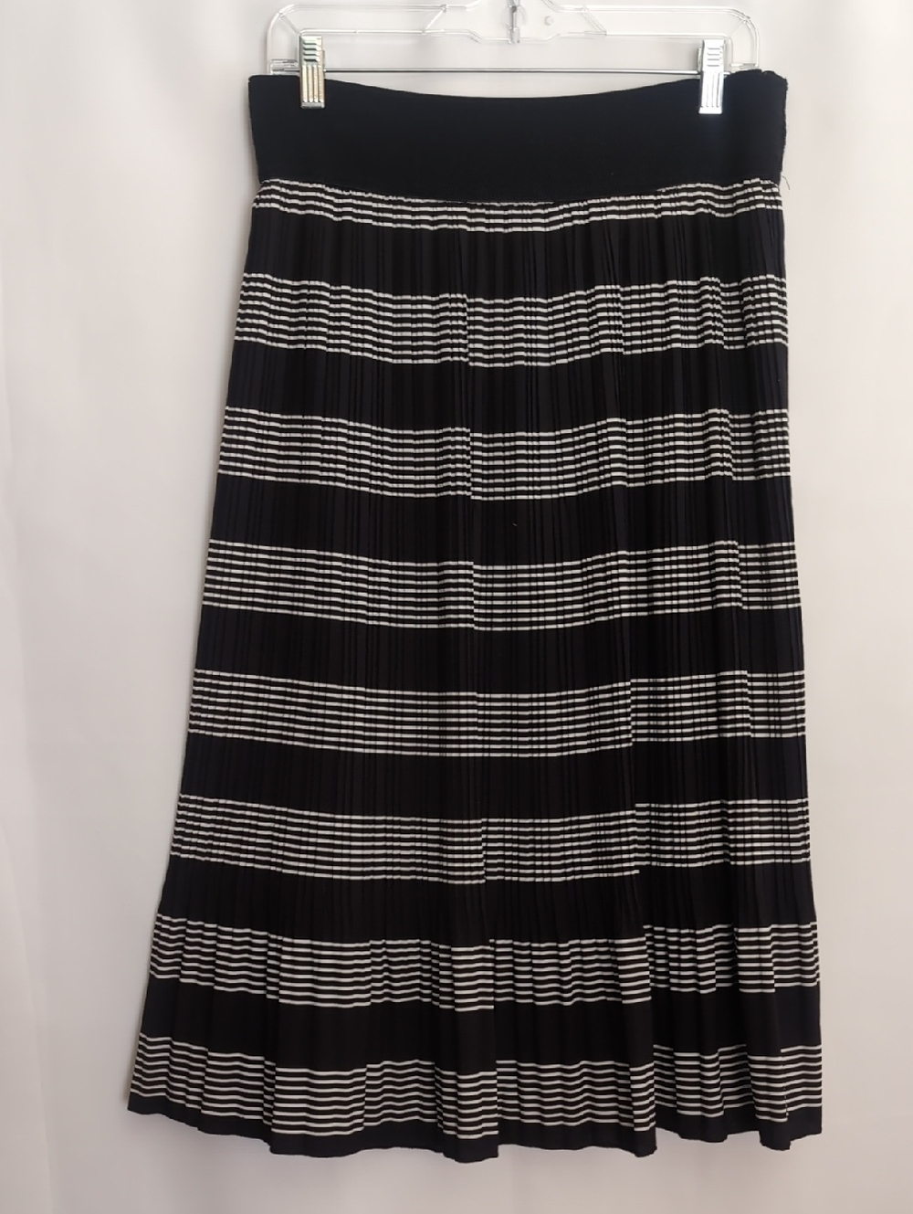 Striped Midi Skirt